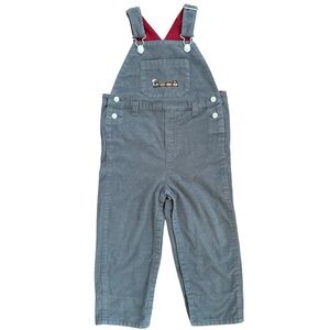 Vintage Gymboree Train Overalls (2002) Size 3T